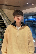 抖音直播！半高领拉链套头针织毛衣男外套男XH13-p55，男装针织衫/毛衣，电商B367