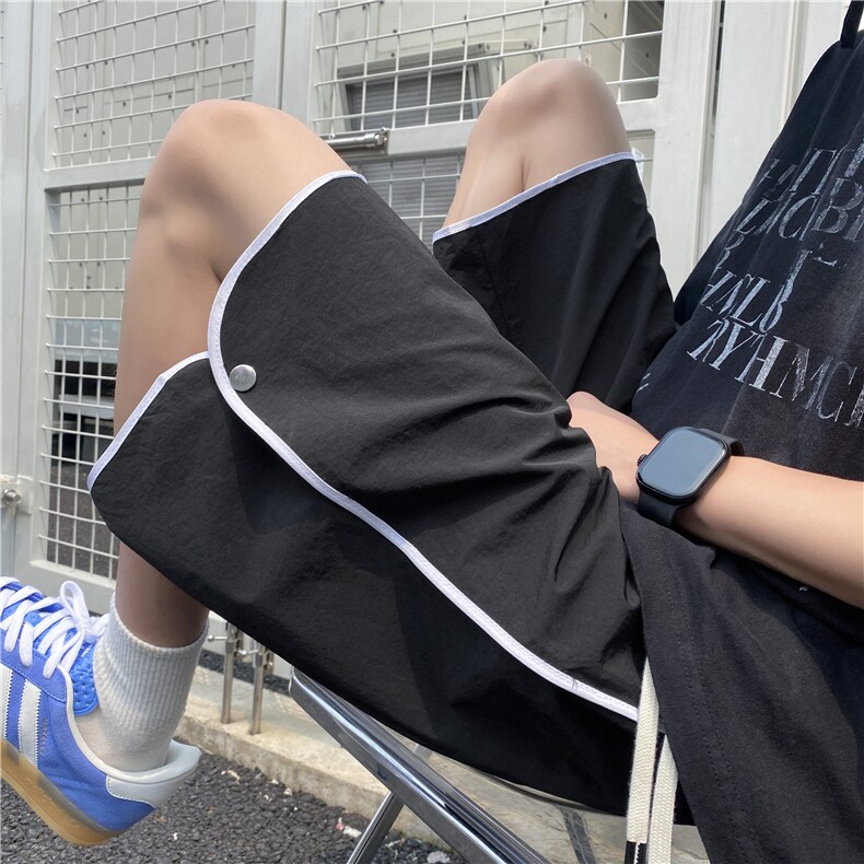 抖音品质夏季新款潮流设计速干宽松短裤B315-K24148-特p30控58,男装牛仔裤,电商B315