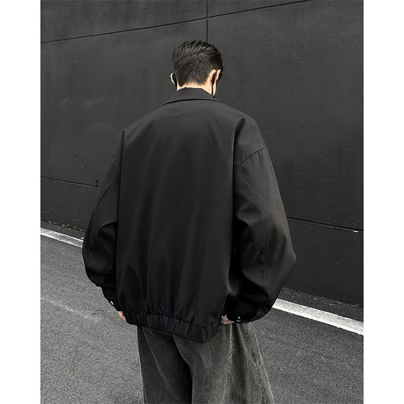 【25春现货】JK1023-P53特控88大码设计感夹克短款外套,男装夹克,电商D232