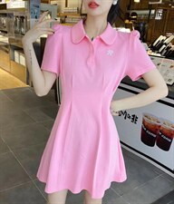 三色，Polo连衣裙，认准柏多伊俪，女装连衣裙，柏多伊俪