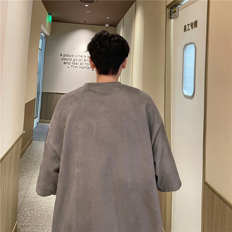 美式风重磅短袖T恤男多色简约圆领宽松韩版潮流上衣T3369-特价P19,男装T恤,电商A007