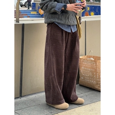 加厚灯芯绒休闲裤1302-GK04-P60成分100聚酯纤维，男装休闲裤，星座1302