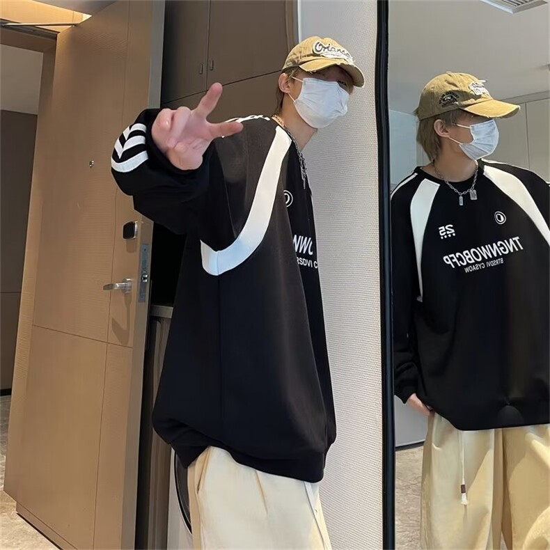 卫衣男潮ins港风潮流XW152P38,男装卫衣,星座1116-2
