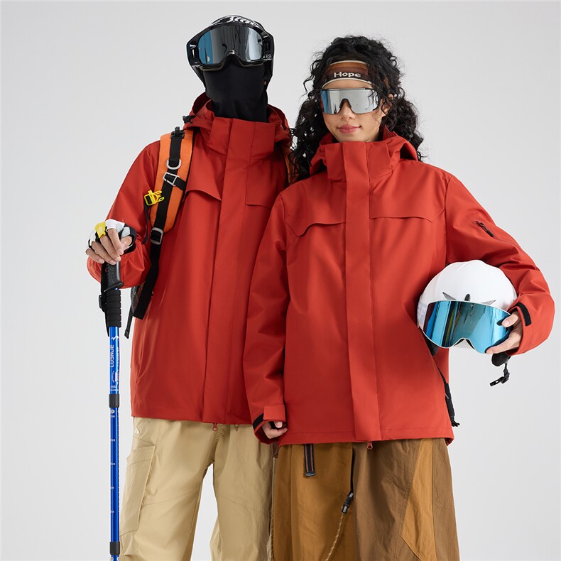 冲锋衣2025新款秋冬三合一户外防风登山运动外套 A436-6688-P105图片