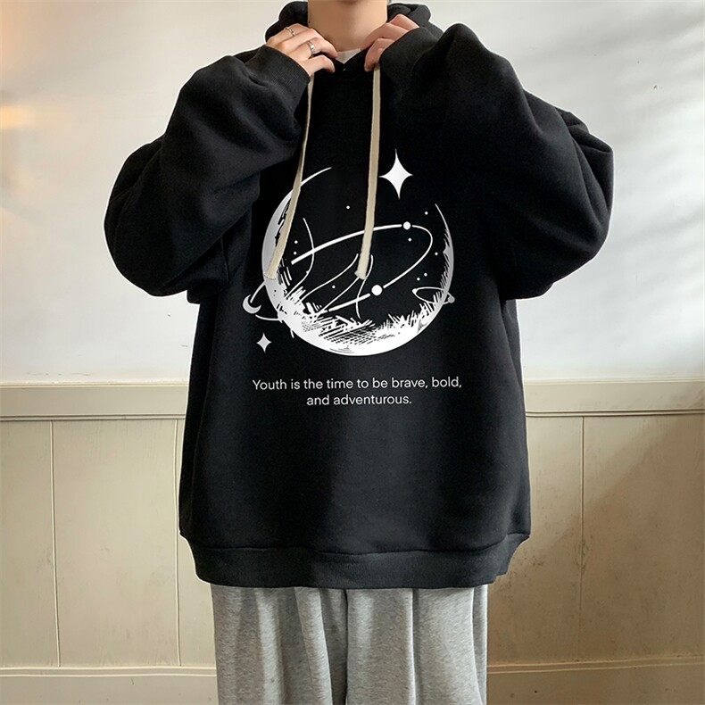 连帽卫衣男大码胖子帽衫大号运动服WY2457-P35,男装卫衣,电商A040
