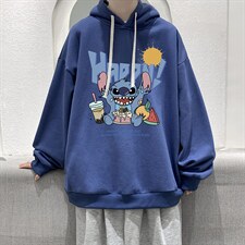 WY2077-P35纯棉连帽卫衣男大码运动帽衫宽松薄外套男，男装卫衣，电商A040