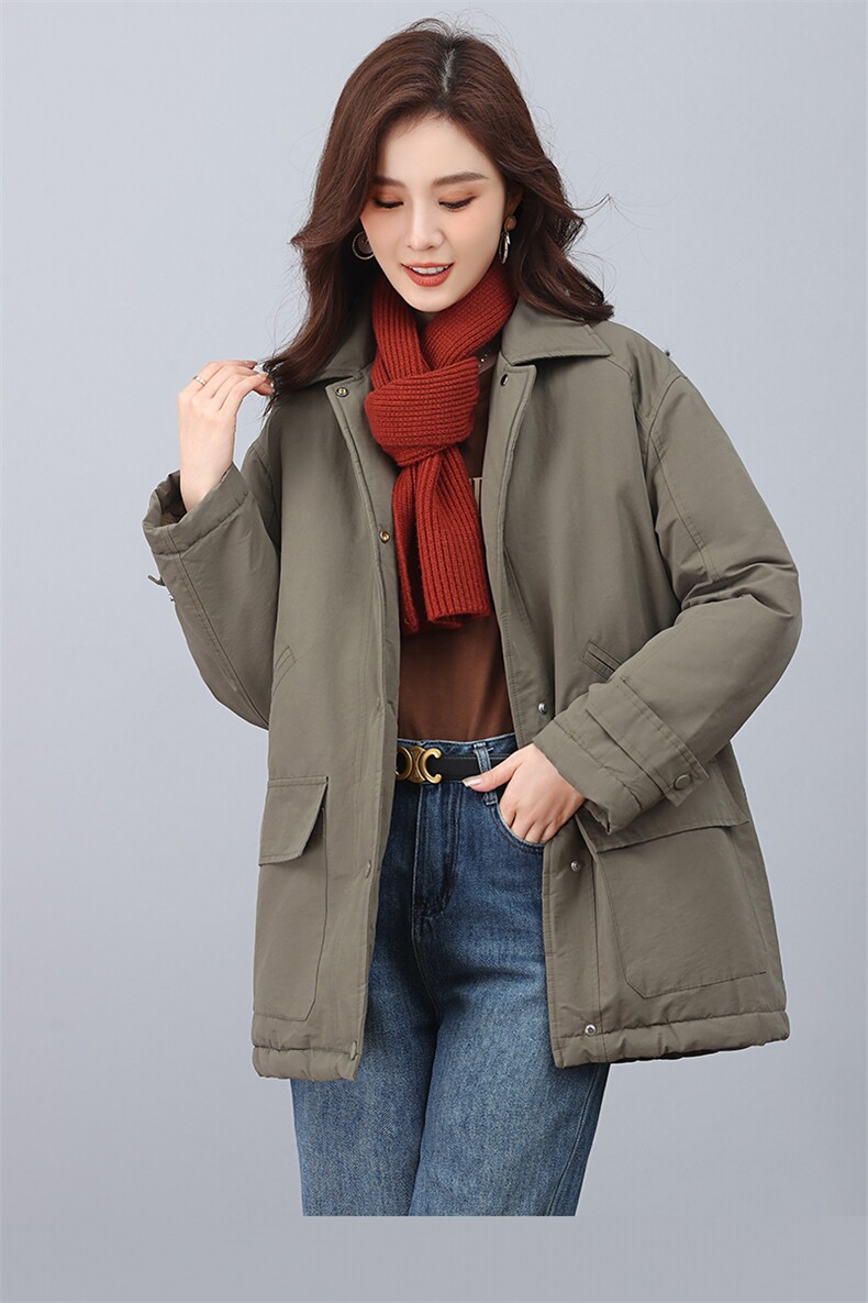 2023冬装新款百搭棉衣外套,女装棉衣/棉服,小林双子