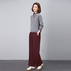 妈妈秋装休闲卫衣两件套新款洋气时尚中老年运动服套装女春秋宽松，女装套装/套裙，涵誉