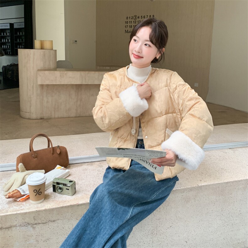 2026冬季新款羽绒服50白鸭绒短款RF2C290-6898#-P295-K399,女装羽绒服,2C290