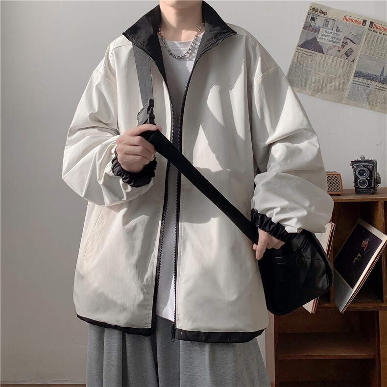 春秋两面穿满天星夹克量大价优特P55,男装夹克,星座215-2（原311A-2）