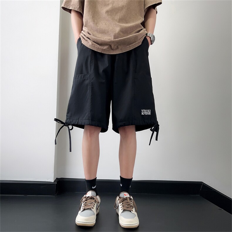 短裤男夏季薄款日系工装五分裤潮牌百搭直筒裤子男DK01029-P30,男装休闲裤,星座308B-1