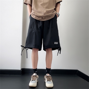 短裤男夏季薄款日系工装五分裤潮牌百搭直筒裤子男DK01029-P30图片