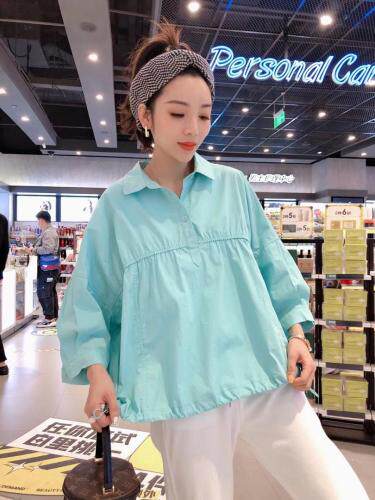 韩系娃娃衫版衬衣，女装，一杭