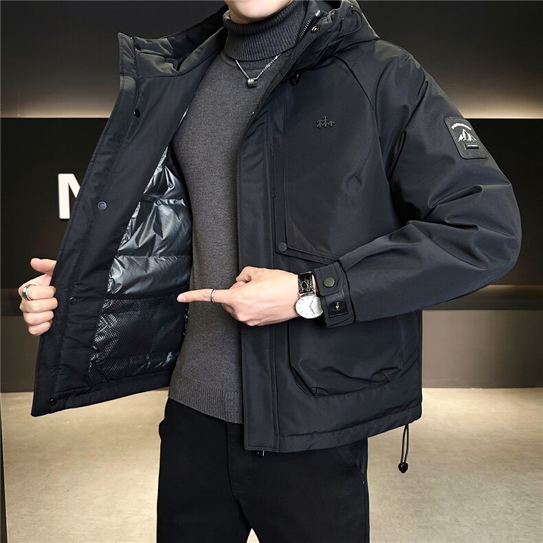 标50绒工装羽绒服男冬季2025新款冲锋衣外套A313-58020-P205,男装夹克,电商A313
