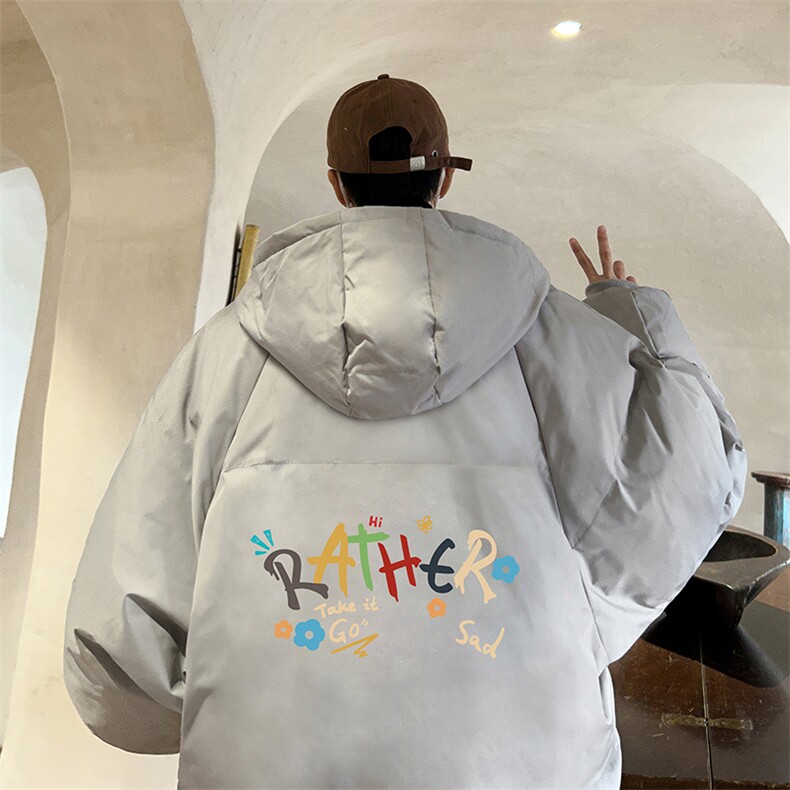 控128加绒面包服男大码羊羔毛棉衣男MY16301-P100图片