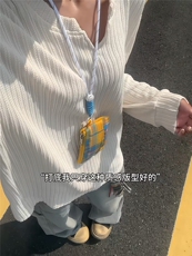 XZ809A/SYR34/P35/控58麦穗纹V领长袖T恤卫衣，男装T恤，星座809A(原222-1)