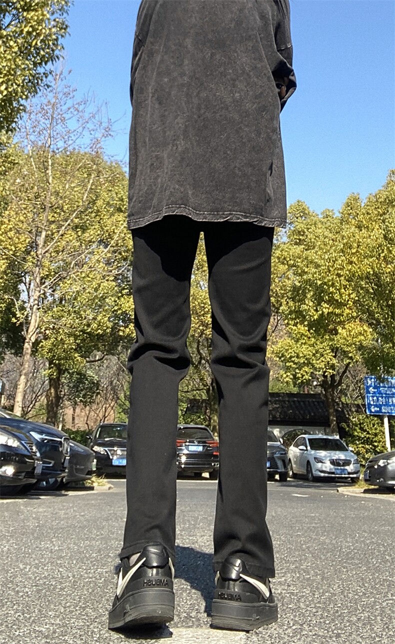2024春款修身直筒复古弹力牛仔裤715-6-BK811P55,男装牛仔裤,星座715-6