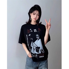 暗黑索罗娜修身显瘦短袖T恤杀死比尔D328-T25113-P28，男装T恤，电商D328