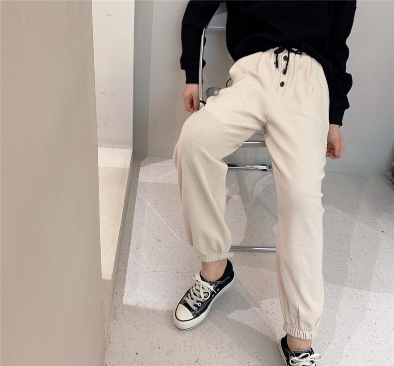 卫裤，女装休闲裤，良布品衣