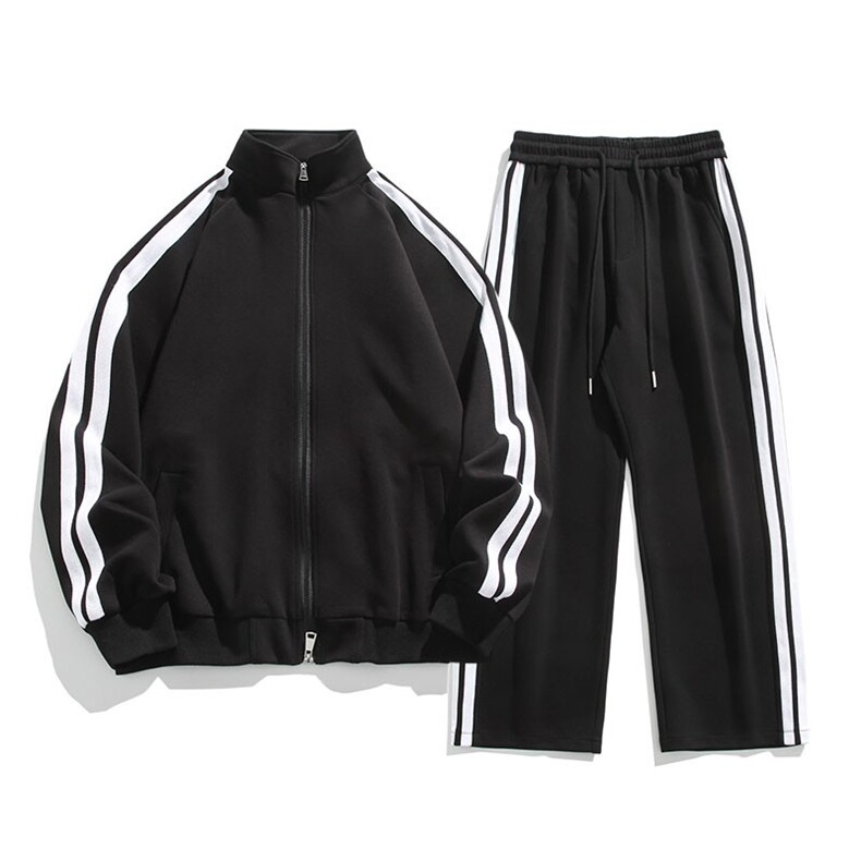 加绒加厚运动服套装W4641JR（加绒）特P53/K8579JR（加绒）特P43,男装休闲套装,电商A007