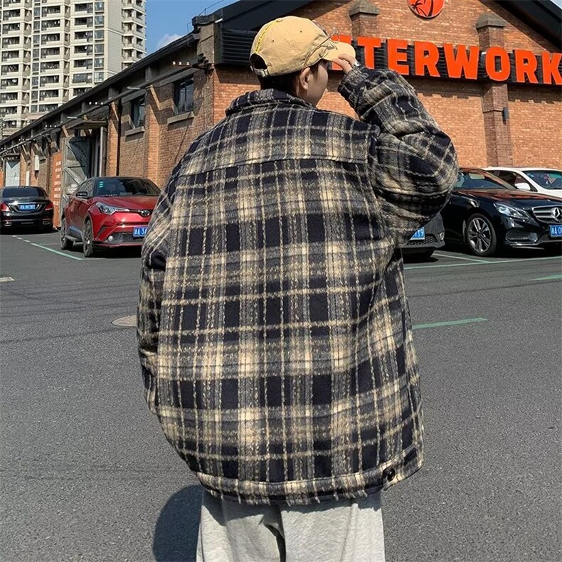 宽松型新款男文艺青春流行潮流衬衫长袖双层内里衬衫QWT06P65,男装衬衫,星座1116-2