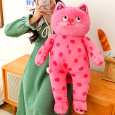 创易毛绒玩具 波点猫