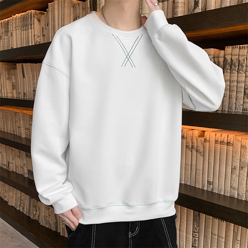 好质量！男士长袖t恤卫衣男秋季潮牌衣服潮流百搭W627,男装卫衣,星座815-2