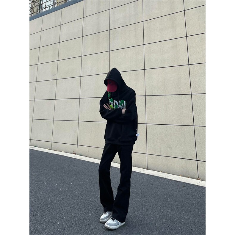 有货葡萄网球毛巾绣连帽加绒华棉卫衣男女A1051-常规P48加绒P58,男装卫衣,星座1505