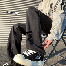 XZ616春季新款复古破洞设计感牛仔裤休闲长裤TY2405P65控78，男装牛仔裤，星座512A（原616）