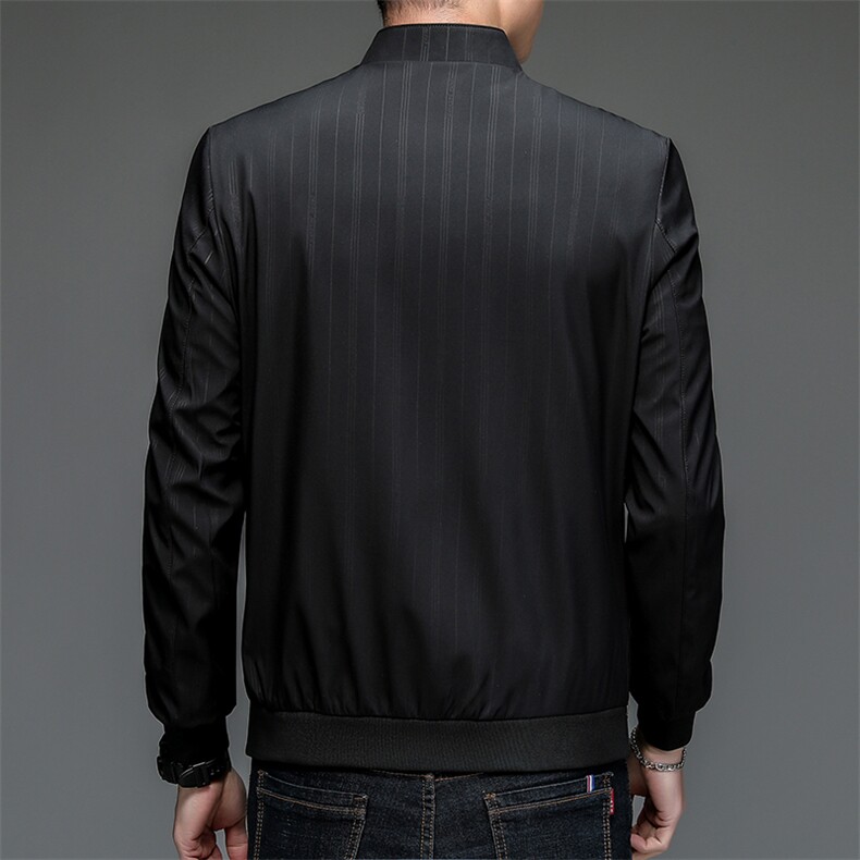 BSTN9917男士新款春季夹克休闲商务中青年半球服立领上衣外套P85,男装夹克,钱塘6003A(原)4033A