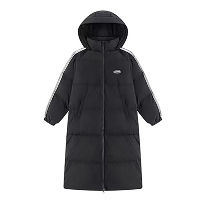 8607#高品质手塞棉破卡面料情侣款韩系学院风长款棉服女外套,女装棉衣/棉服,星座1210-1