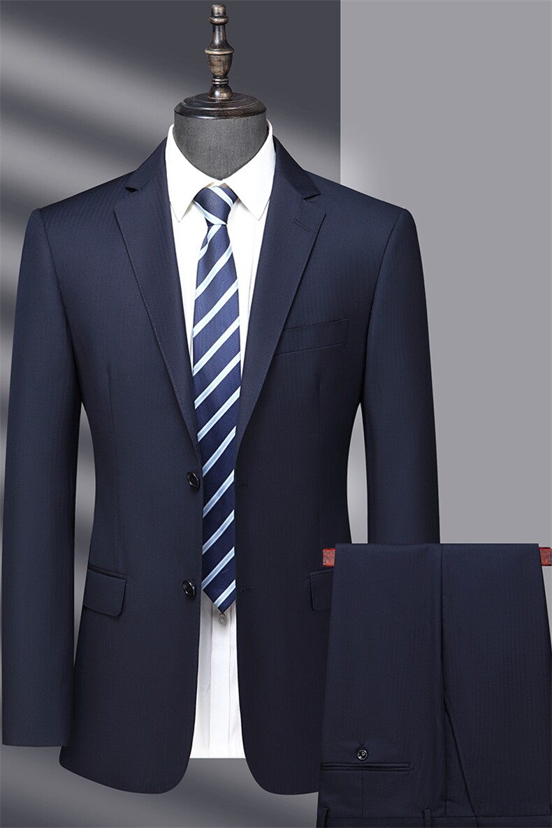 男士2023年秋季西服礼服西装修身商务休闲男装西装套装,男装西服套装,电商B360