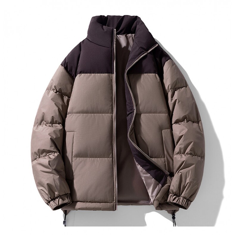 冬季保暖光版拼接羽绒服二开A406Y0605P135，男装羽绒服，星座309（原A406）