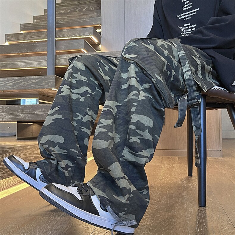 23秋冬新款抖音品质工装休闲裤KK366P60M-XXL,男装休闲裤,星座712