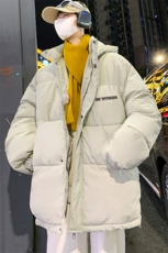 连帽棉衣男士冬季加绒加厚休闲外套面包服棉袄M02P85，男装棉衣，电商A157