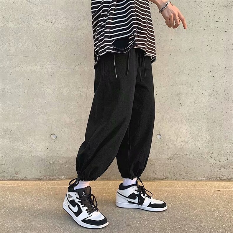 男春季潮流时尚休闲长裤八分裤KM03P30,男装休闲裤,星座1116-2