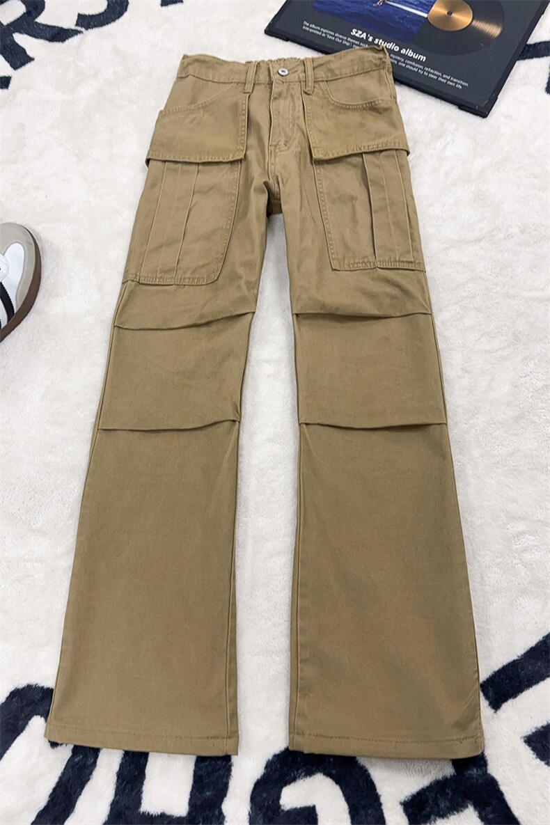 B221美式ins高街修身微喇洗褪工装休闲牛仔裤LK25609-特P50控98,男装牛仔裤,电商B221