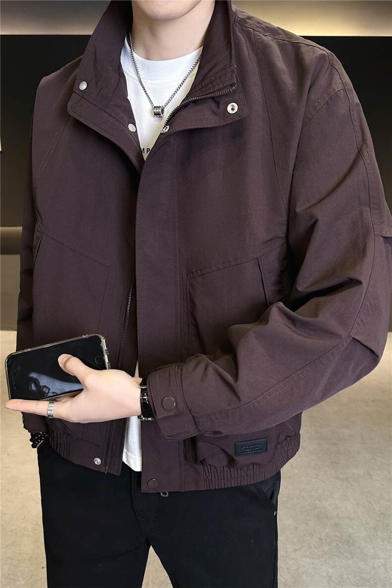 2026春季男装夹克立领外套C317-JK006-P108,男装夹克,电商C317