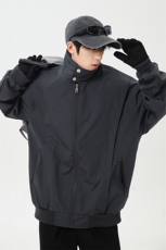 2025春季新款港风日系复古立领夹克外套男XZ213-JK2000-P88控118，男装夹克，星座213