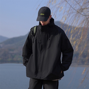 秋季潮牌日系宽松工装休闲夹克男外套连帽上衣CYJK9116-P75 控138图片
