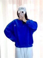 小月亮复合牛奶丝卫衣经典款，女装卫衣/绒衫，著朴