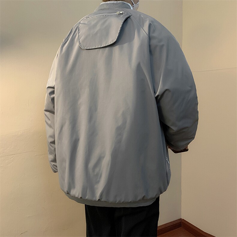 2023春秋痞帅外套男ins高街潮牌港风潮流宽松夹克JK09212-P60,男装夹克,星座308B-1
