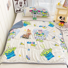 儿童夏凉被超柔水洗洛卡棉童被，被套/被芯，一起卖家纺