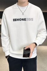 店主风2024新款秋季圆领套头卫衣男宽松长袖打底衫B317-W8637-P65，男装卫衣，电商B317