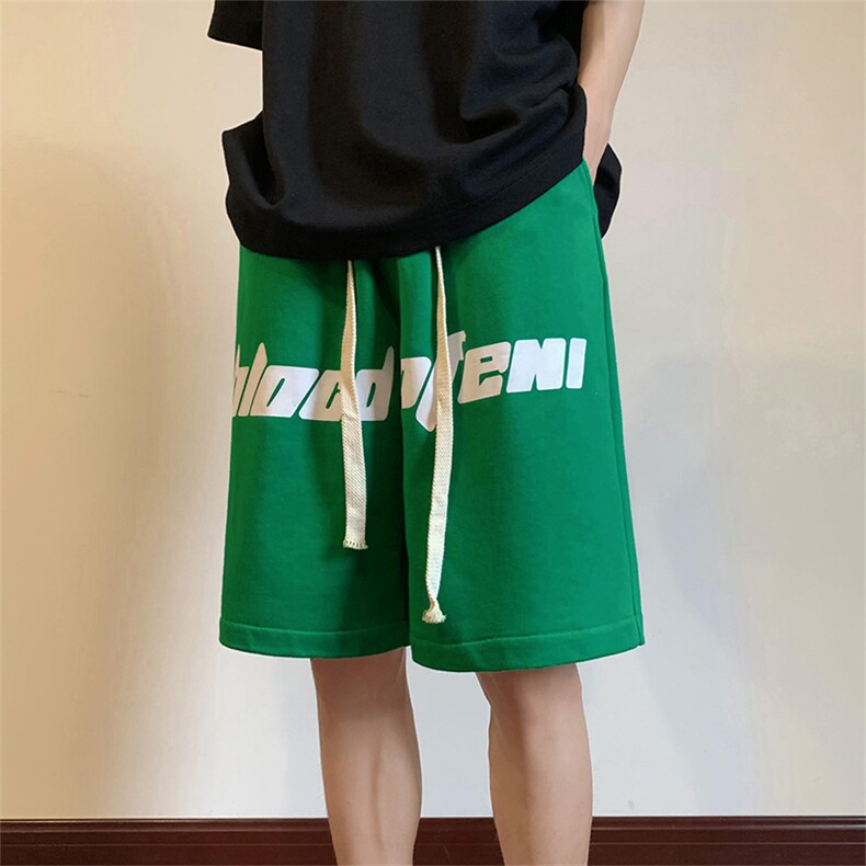 男装休闲裤纯棉320g美式复古宽松ins情侣款B225-K2320-P45-X58图片