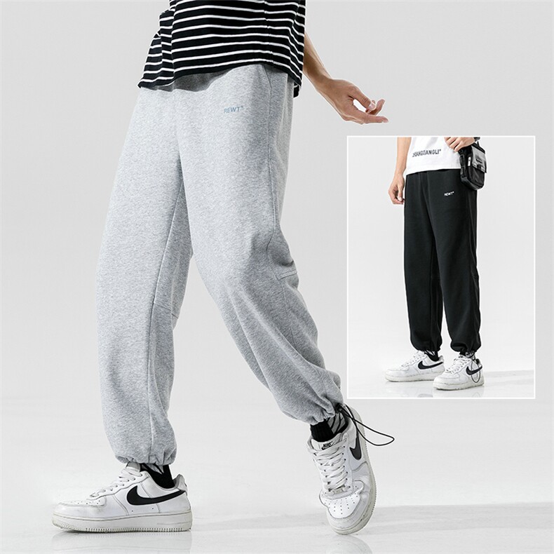休闲裤男春季新款潮牌束脚裤韩版潮流九分运动裤DT,男装休闲裤,电商A102