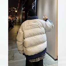 B327-MF01-P128男女款加厚保暖棉衣宽松面包服棉袄外套，男装棉衣，电商B327