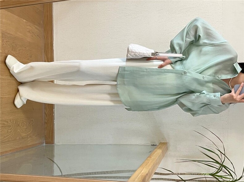 现货防晒衣衬衫，女装衬衫，BLUE