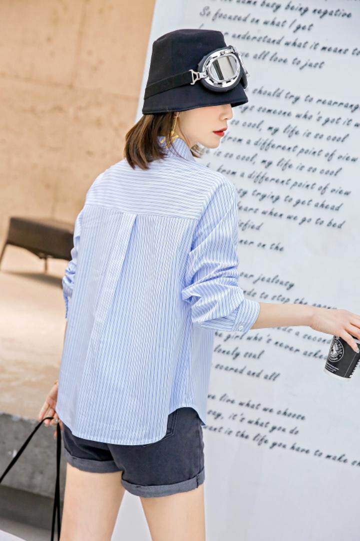 春季新款小衫链条假两件，其它，林依芭莎(1F)