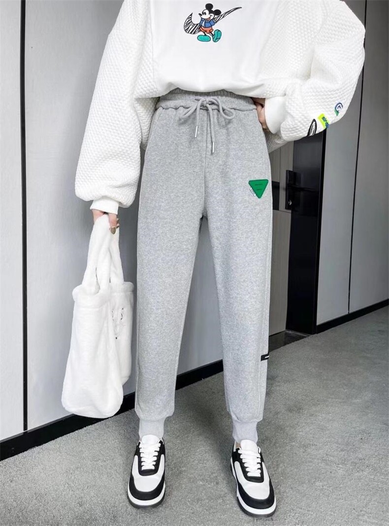 加绒卫裤，女装休闲裤，约美？